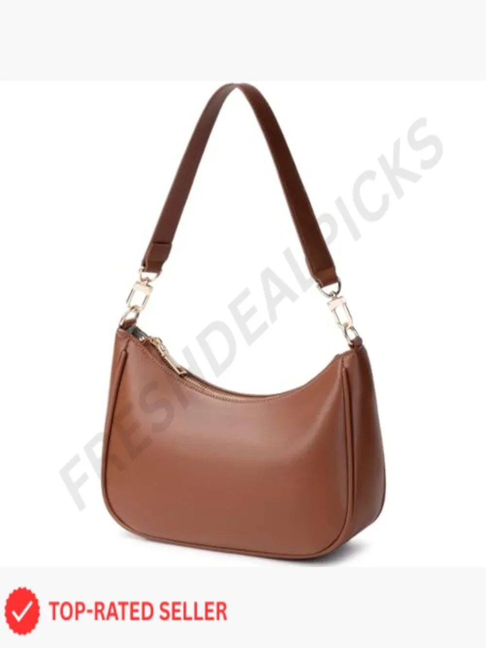 Shoulder Bag Hobo Tote Handbag Mini Clutch Purse Zipper Closure